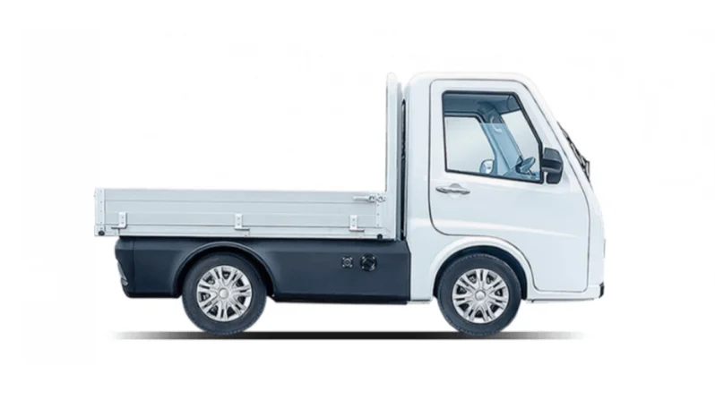 DFSK TEV Elèctric - vista lateral - Vehicle comercial nou de renting a Andorra